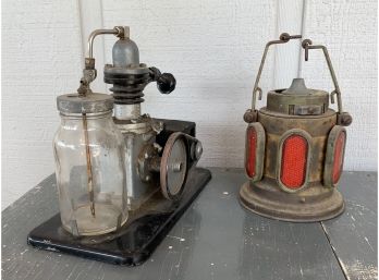 Wheeler Vaporizer And Lamp