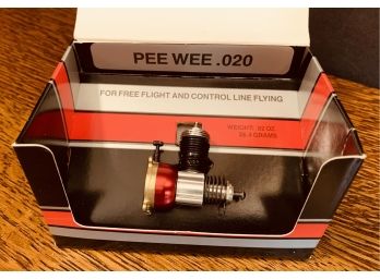 Cox Pee Wee .020 Engine In Box