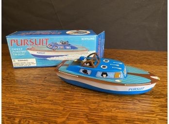 Pursuit By Schylling Candle Powered Tin Boat
