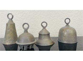 Four Antique Bells