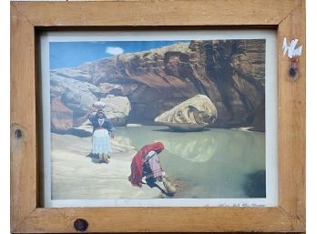Acoma New Mexico Framed Print