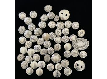 Silver Navajo Buttons Covers/buttons/1 Concho