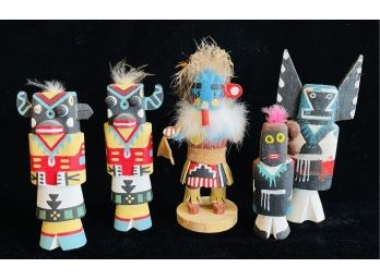Group Of  Miniature Kachinas