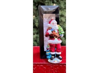 Christopher Radko Santa Ornament With Box