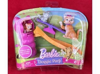 Barbie Doggie Parks Kitty Slide And Teeter Totter