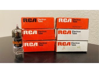 6 RCA Assorted Electron Tubes