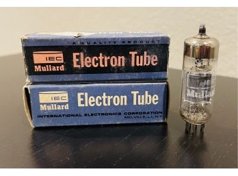 2 IEC Mullard Electron Tubes- EL95 6DL5