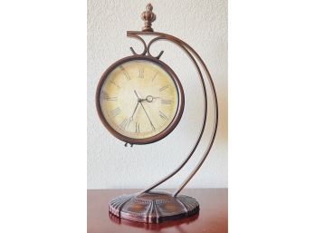 Decorative Battery Operated Table Clock
