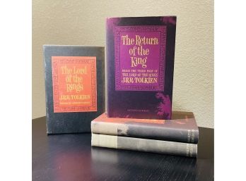The Lord Of The Rings Complete Hardback Series With Dust Jacket