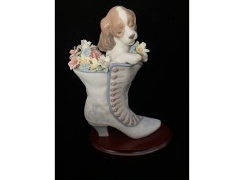 Lladro A Well Heeled Puppy