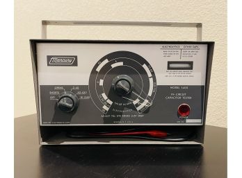 Mercury Model 1400 In-circuit Capacitor Test With Original Instruction Manual