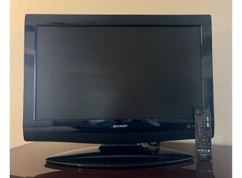 Sharp Liquid Crystal 26' TV With Remote - Model LC-26SB27UT