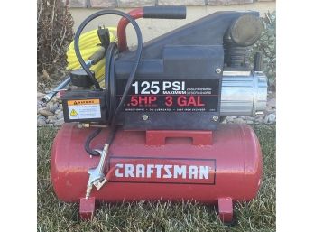 Craftsman 125 PSI 15HP 3 Gallon Air Compressor