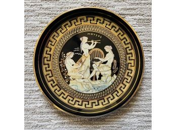 Inias 24K Decorative Plate-hand Made In Greece