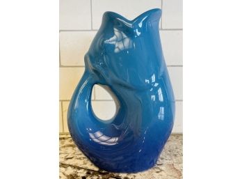 Blue Gurgle Pot