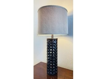 Chocolate Color Table Lamp With Shade