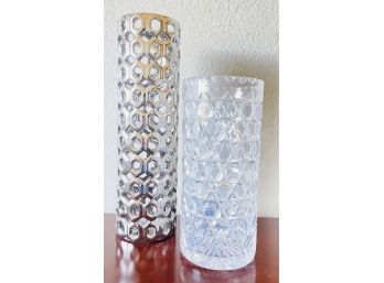 Lot Of 2 Home Decor Vases