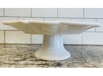Ceramic White Cake Stand