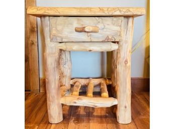 Blue Ridge Log Works Fine Handcrafted Lodge & Cabin Furniture Night Stand