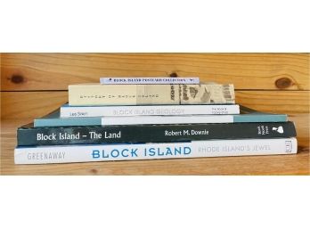 Lot Of Block Island Books