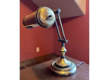 Brass Bankers Table Lamp