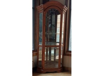 Corner Glass Curio Cabinet