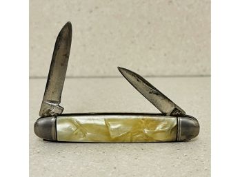 Imperial USA Mother Of Pearl Pocket Knife