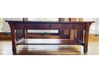 Stickley Furniture Mission Style Coffee Table