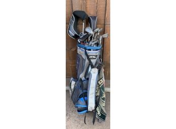 Callaway Steelhead Golf Clubs With A Sun-mountain Hybrid Golf Bag W All The Contents
