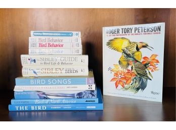 Large Lot Of Bird Guides And Books