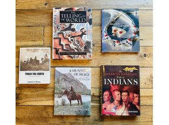 Lot Of Native American Indians Books