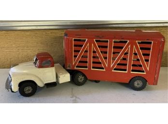 Diecast Vintage Truck And Trailer Made In Japan