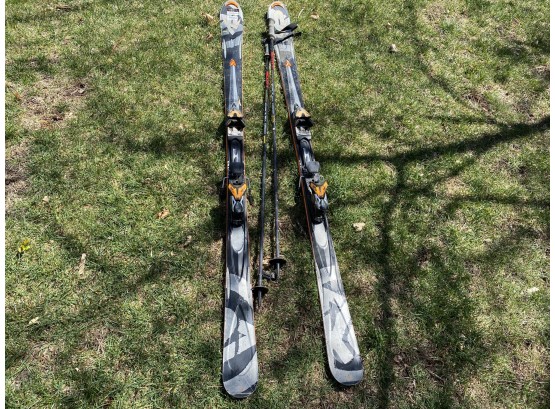 K2 Apache Recon All Mountain Skis With Scott Poles
