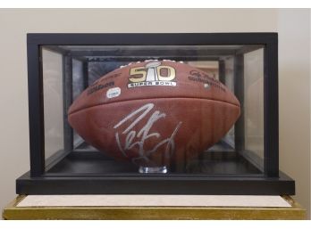 Peyton Manning Super Bowl 50 Autograph Football