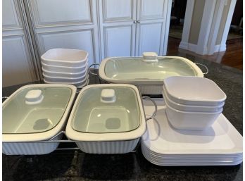 Lot Of Covered Serving Dishes