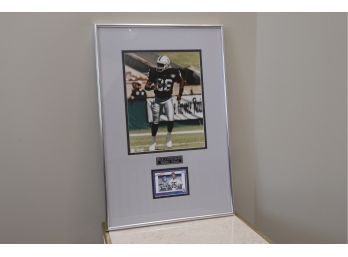 Raghib 'Rocket' Ismael Framed Picture With Autograph Card 455/1600