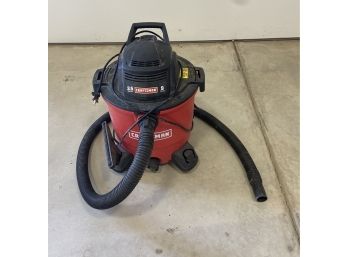 9 Gallon - 3.5 HP Craftsman Shop Vacuum With Hose And Brush