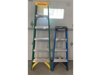 2 Werner A-Frame Ladders