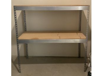 2 Tiered Adjustable Metal Storage Shelf