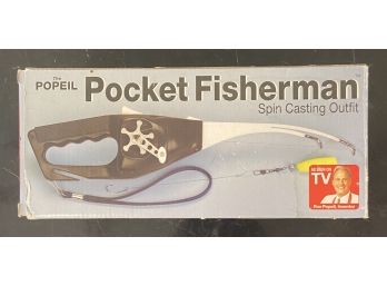 Popeil Pocket Fisherman Spin Casting Outfit In Original Box