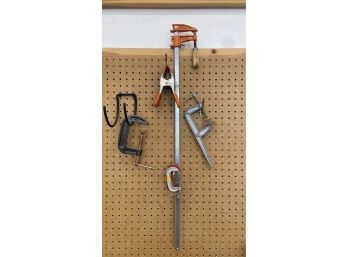 Lot Of Assorted Clamps