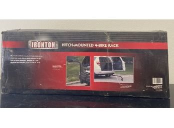 Ironton Hitch-Mounted 4-Bike Rack In Original Box