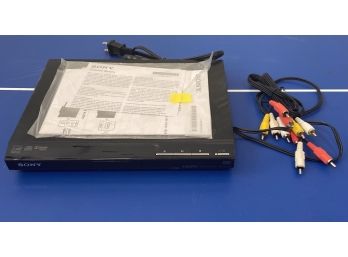 Sony DVD Players With Cables And Owners Manual