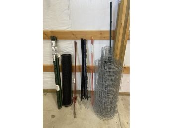 Assorted Lot Of Yard Supplies