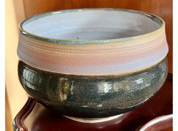 Signed Pottery K Bucky '85 Bowl In Great Condition