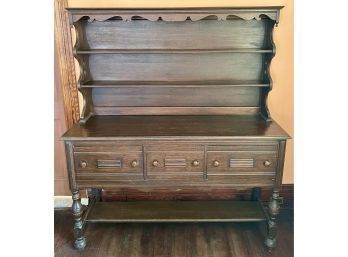 Antique Welsh Hutch Sideboard Circa 1920s