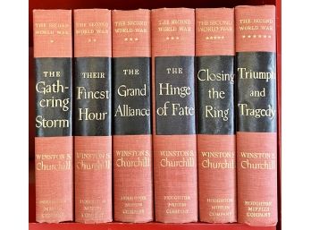 Collection Of Winston Churchill Books