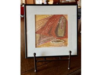 Four Winds Woman Arches Abstract Linda Frances With Original Receipt Dated 2005