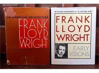 Two Frank Lloyd Wright Architecture Books