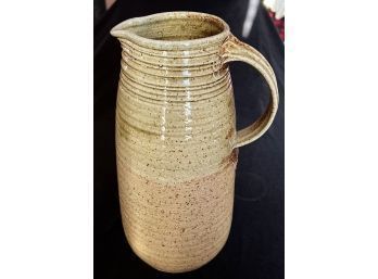 Ceramic Pitcher Marked 'Old City Park, Dallas'